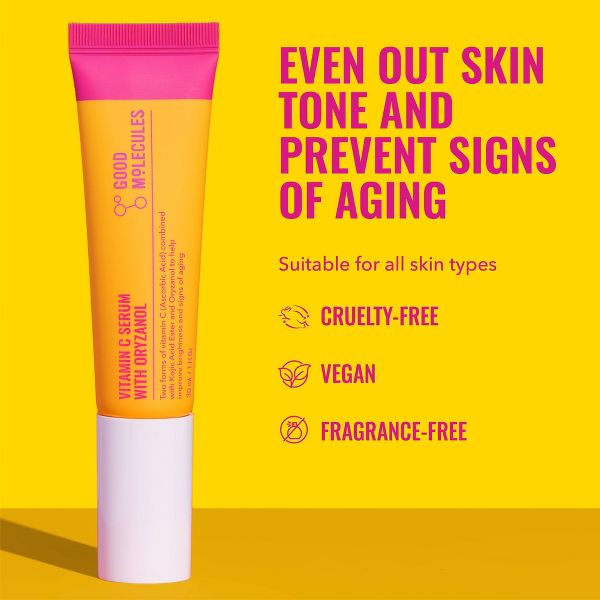 Good Molecules Vitamin C Serum with Oryzanol - 30ml