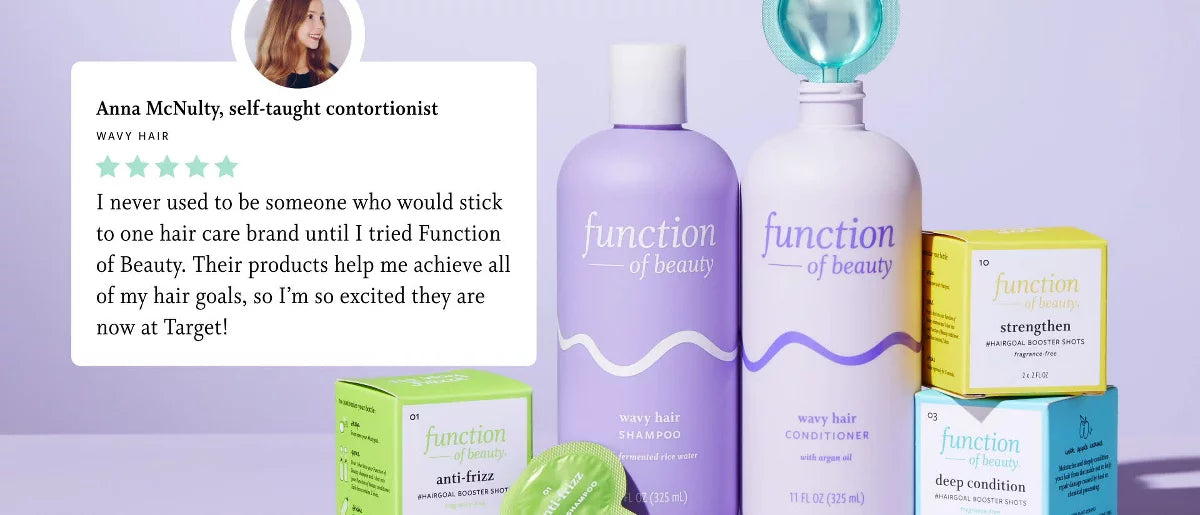 Function of Beauty Wavy Hair Conditioner Base with Argan Oil - 11 fl oz