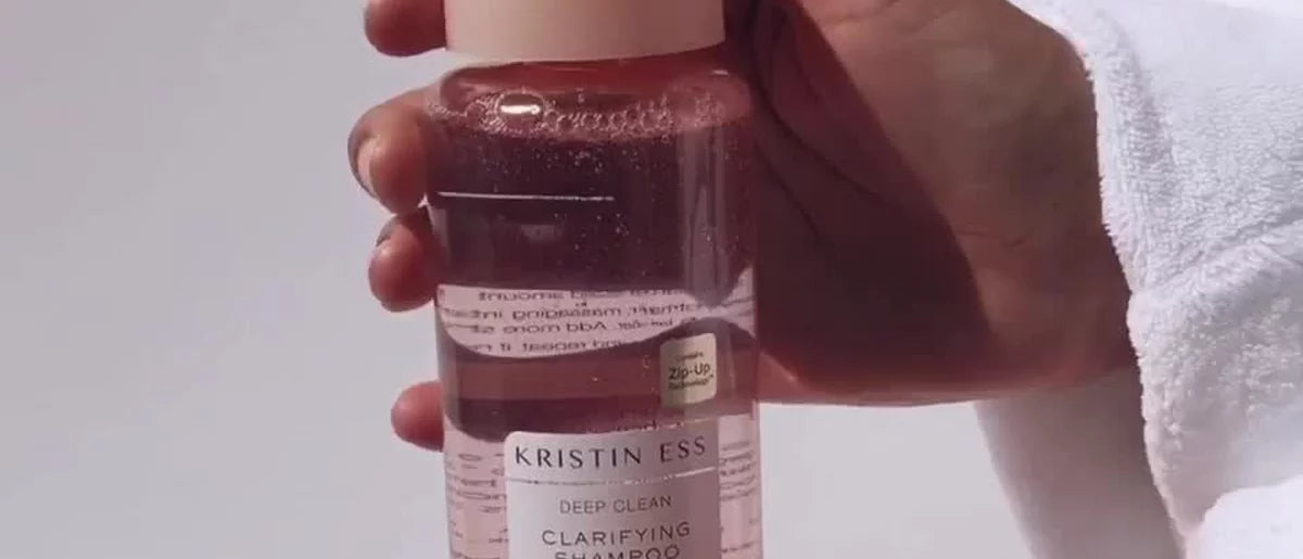 Kristin Ess Deep Clean Clarifying Shampoo for Build Up, Dirt + Oil, Cleanse + Detox Oily Hair - 10 fl oz