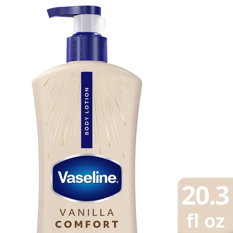 Vaseline Comfort Body Lotion - Vanilla - 20.3 fl oz
