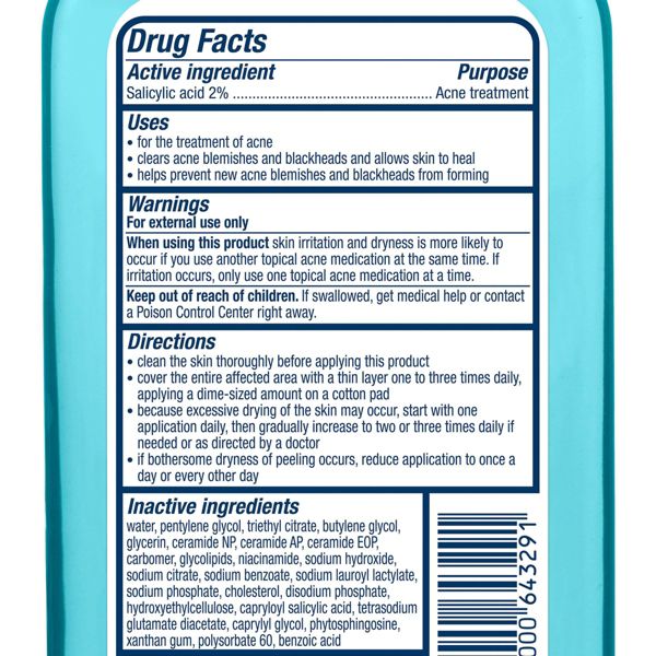 CeraVe BHA Exfoliating Toner with Ceramides, 2% Salicyclic Acid, and Niacinamide, for Oily, Combination, and Acne-Prone Skin - 8 fl oz