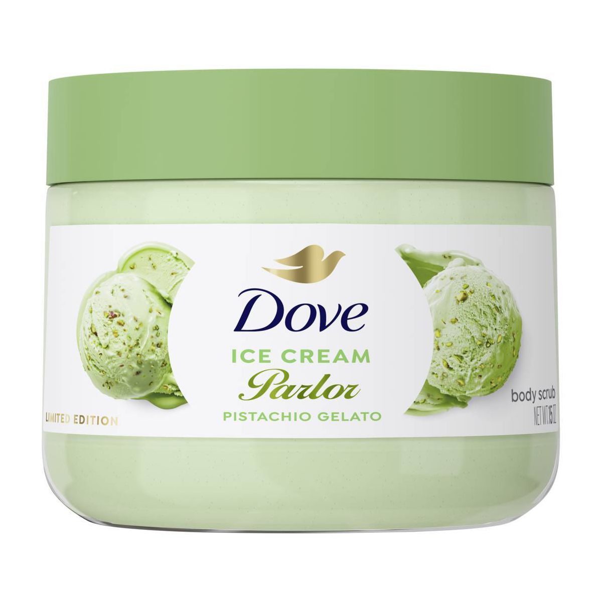 Dove Beauty Body Scrub - Pistachio Gelato - 15oz