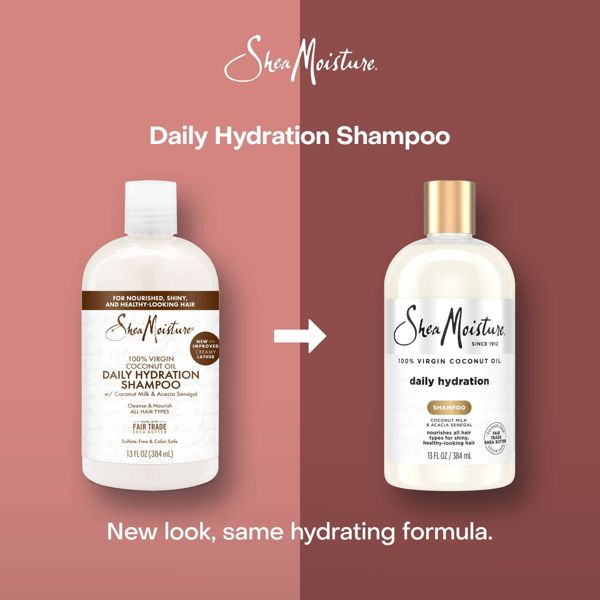 SheaMoisture Virgin Coconut Oil Shampoo Daily Hydration - 13 fl oz