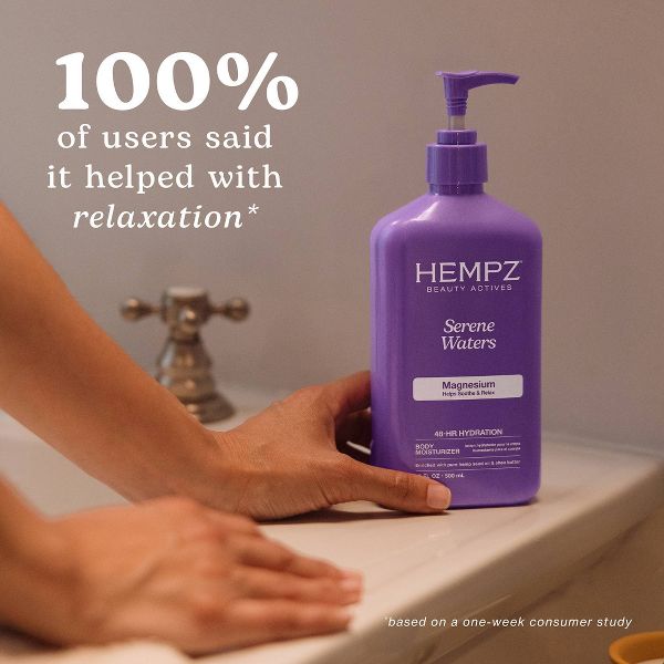 Hempz Serene Waters Body Moisturizer with Magnesium - 17 fl oz
