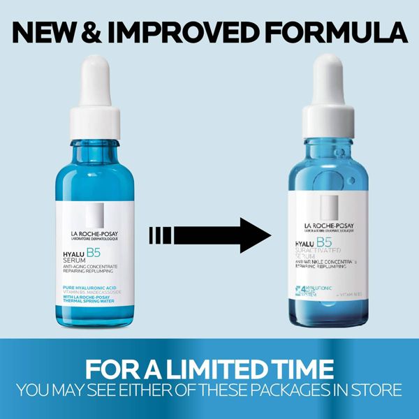 La Roche Posay Hyaluronic Acid Serum, Hyalu B5 Face Serum - Travel Size - 1.01 fl oz​