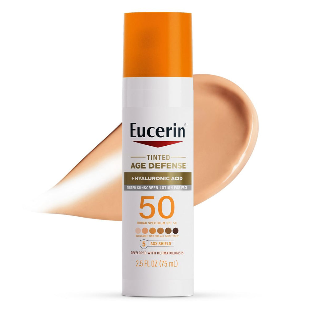 Eucerin Age Defense Face Sunscreen Tinted Lotion - SPF 50 - 2.5 fl oz