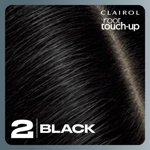 Clairol Root Touch-Up Permanent Hair Color - 2 Black Hair Dye Kit