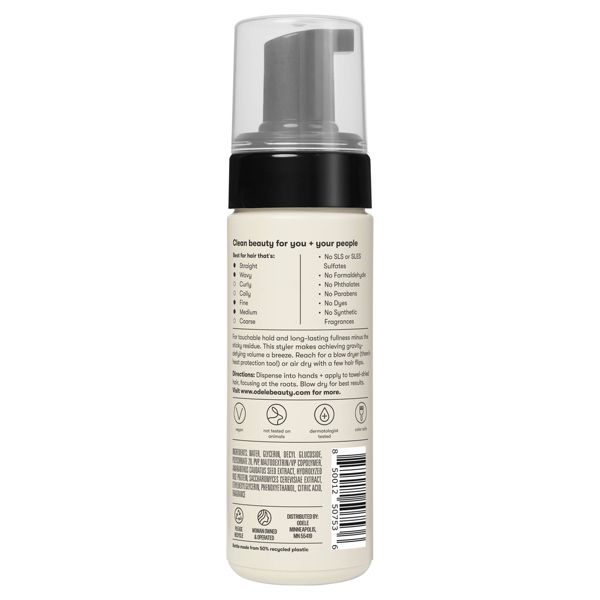 Odele Volumizing Foam for Lift + Heat Protection Hair Mousse - 5oz