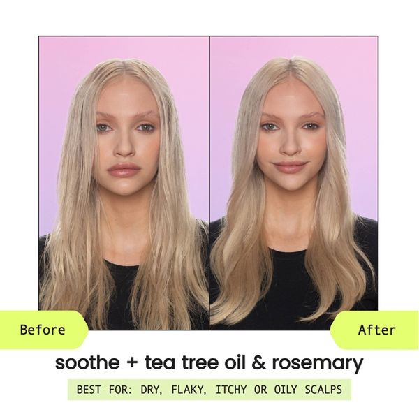 Hask Soothe + Tea Tree Oil Scalp Care Shampoo - 16oz