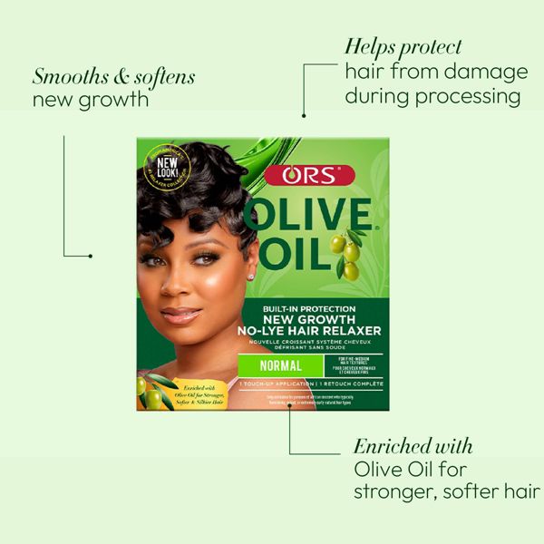 ORS Olive Oil New Growth Normal Hair Relaxer - 3oz
