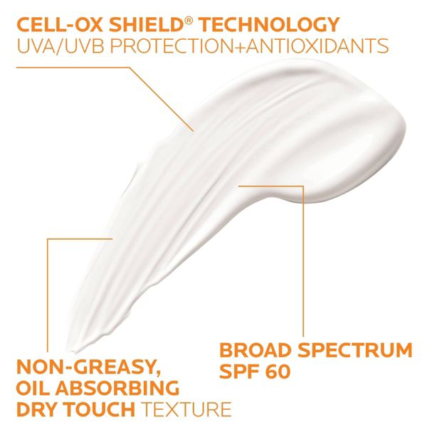 La Roche Posay Anthelios Clear Skin Dry Touch Face Sunscreen for Acne Prone Skin - SPF 60 - 1.7 fl oz