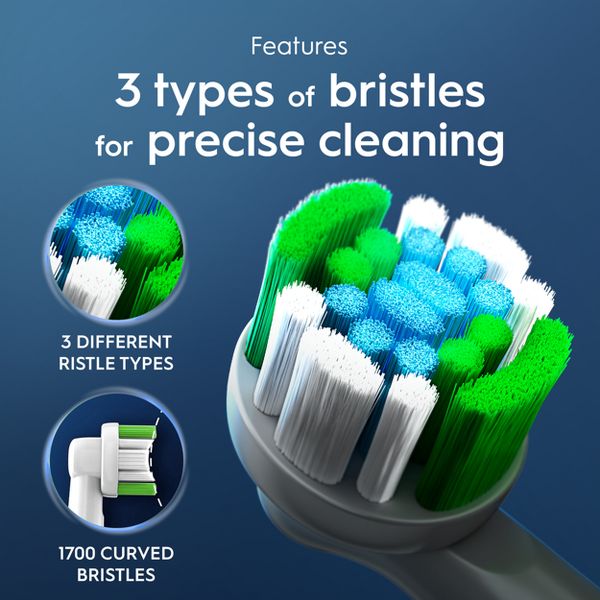 Oral-B Precision Clean X-Filament Replacement Brush Heads - 3ct