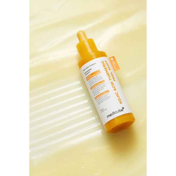 medicube Kojic Acid Turmeric Facial Peel Shot - Travel Size - 80ml