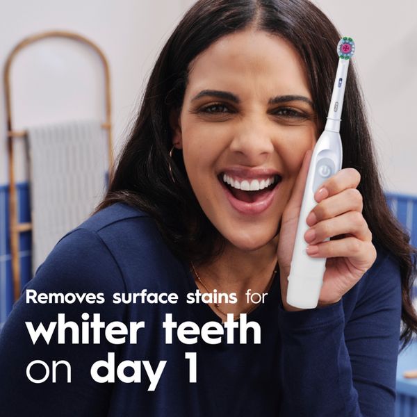 Oral-B ProClean Deep Clean Battery Electric Toothbrush with Timer and Brush Head - Black