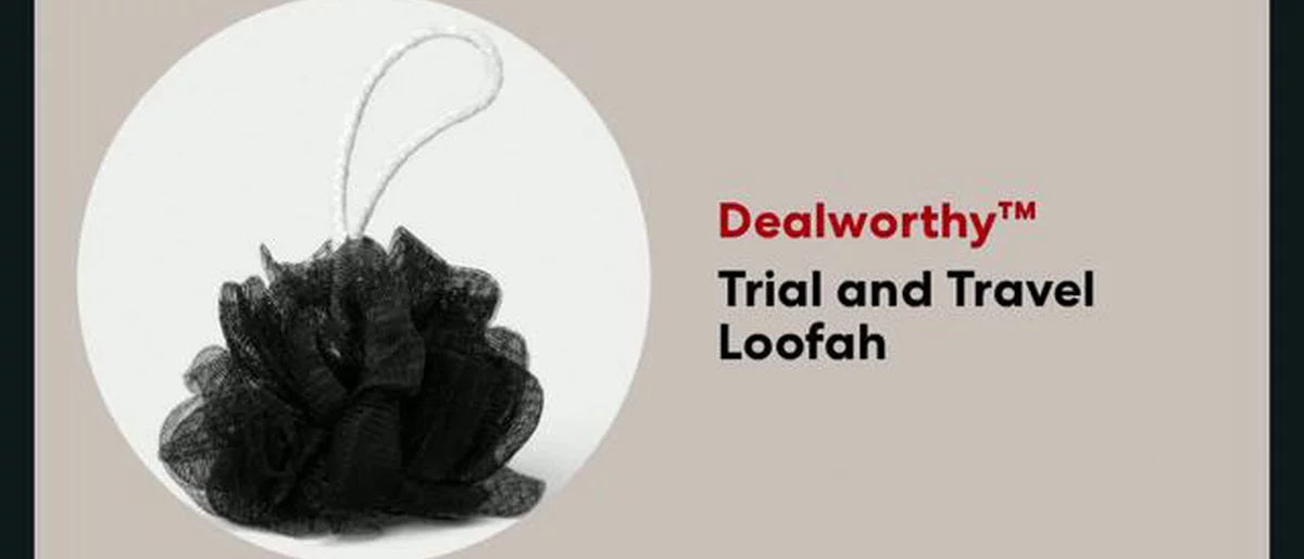 Trial and Travel Loofah - Dealworthy™