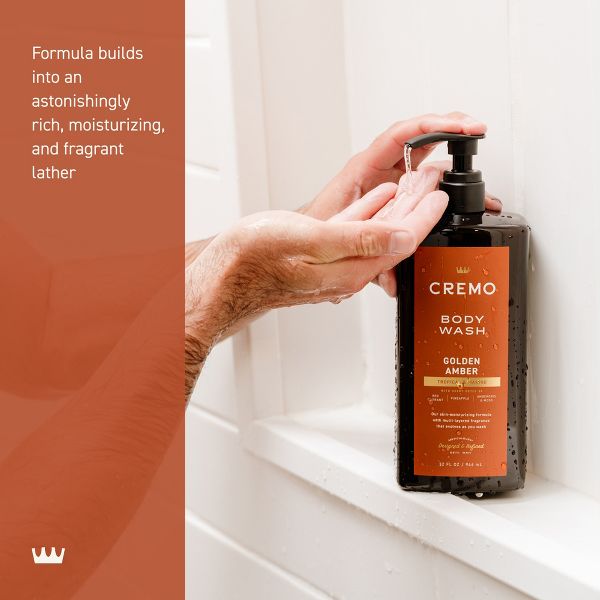 Cremo Body Wash - Golden Amber - 32 fl oz
