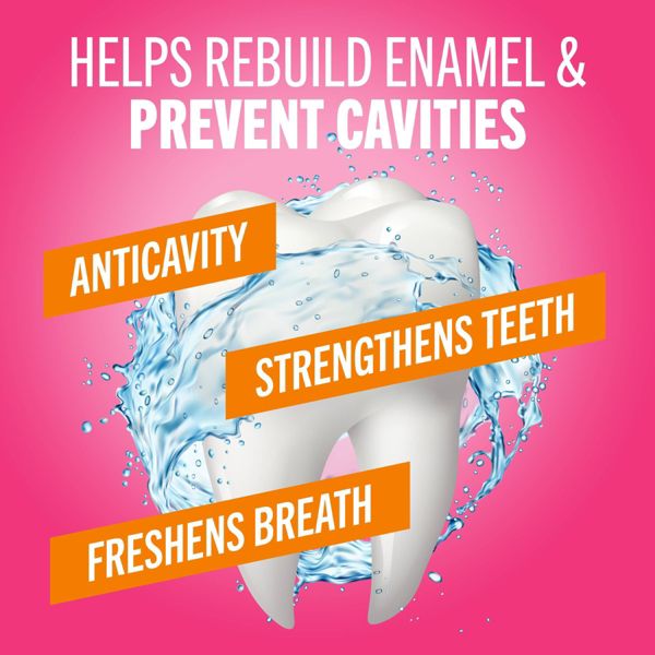 TheraBreath Anticavity Fluoride Mouthwash - Sparkle Mint - 16 fl oz