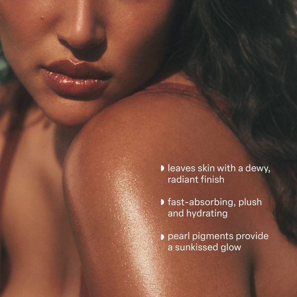 Saltair Shimmering Body Oil for Dewy and Glowing Skin - Salt Water Vanilla - 4 fl oz