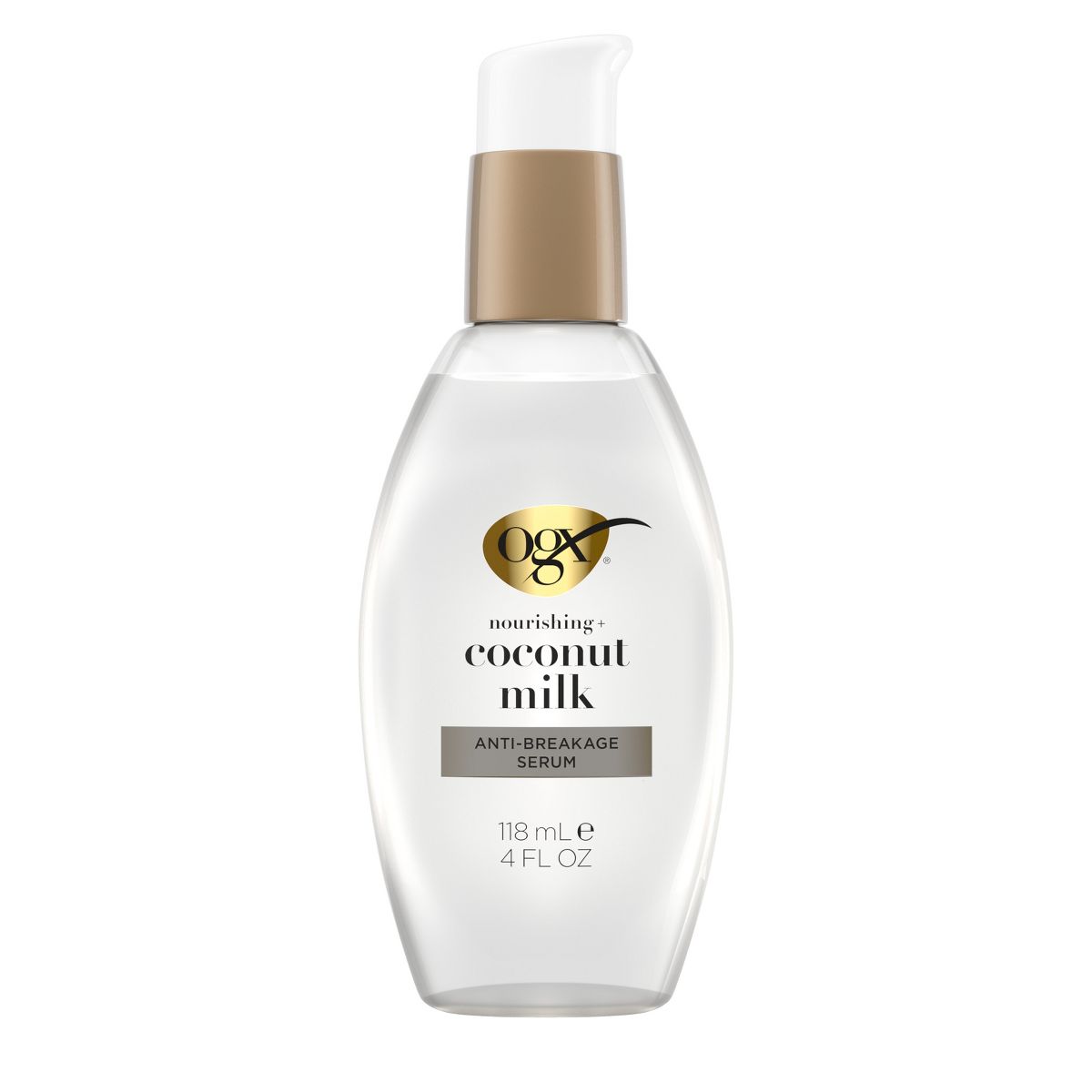 OGX Nourishing + Coconut Milk Anti-Breakage Serum Leave-In Hair Treatment - 4 fl oz