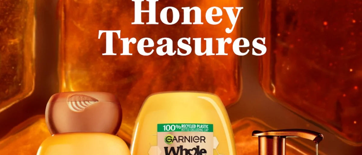 Garnier Whole Blends Honey Treasures Repairing Conditioner - 12.5 fl oz