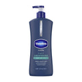 Vaseline Men Fast Absorbing Moisture 3-in-1 Body, Face & Hands Pump Lotion Scented - 20.3 fl oz