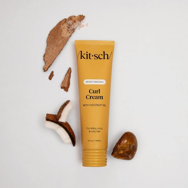 Kitsch Curl Cream 5 oz: Moisturizing, Curl Enhancing, Vegan, For Curly Hair
