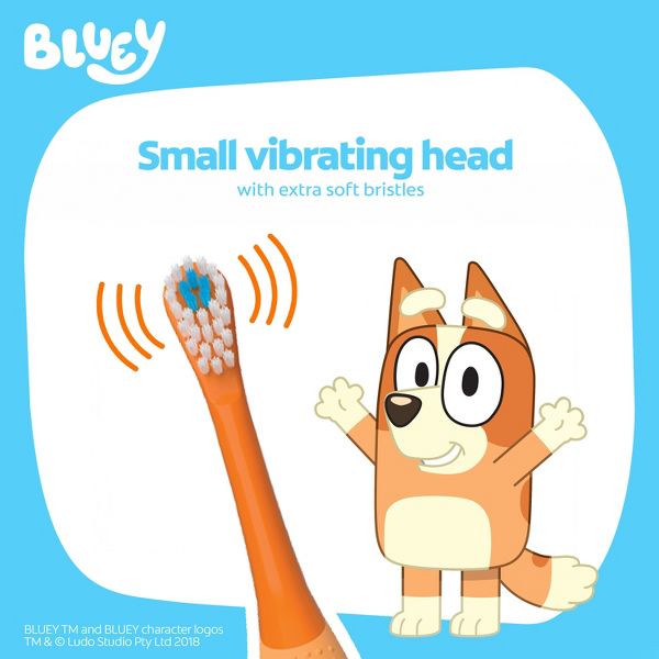 Colgate Kids' Battery Toothbrush - Bluey Bingo - Extra Soft