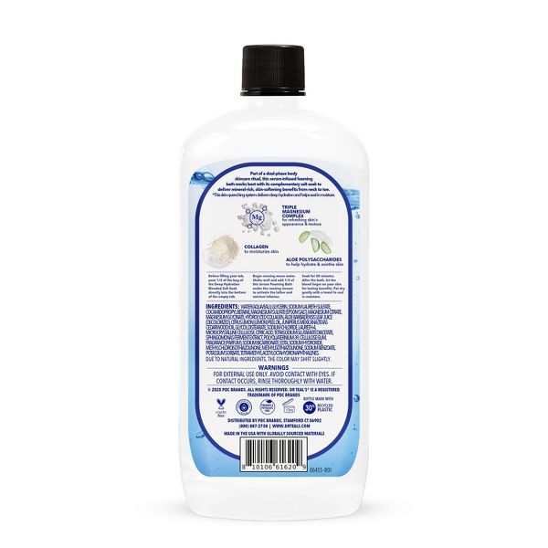 Dr Teal's Skin Renewal Deep Hydration Serum Foaming Bath - 24 fl oz