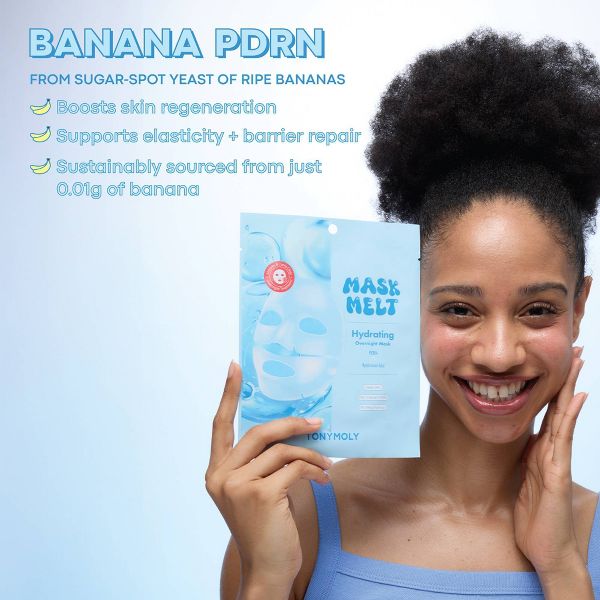 TONYMOLY PDRN + Hyaluronic Acid Overnight Hydrogel Mask - 33g