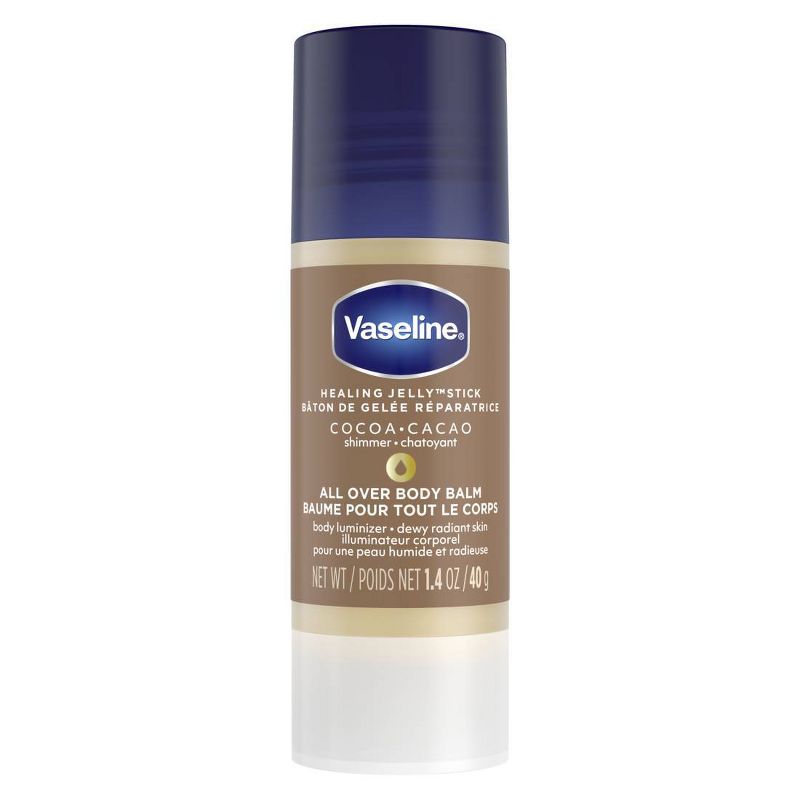 Vaseline Cocoa Shimmer Jelly Stick Cocoa Butter - 1.4oz