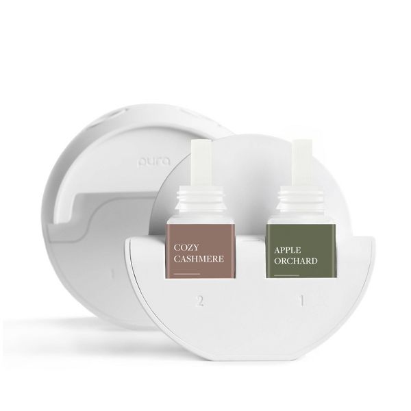 Pura Cozy Cashmere and Apple Orchards Pura Home Starter Kit