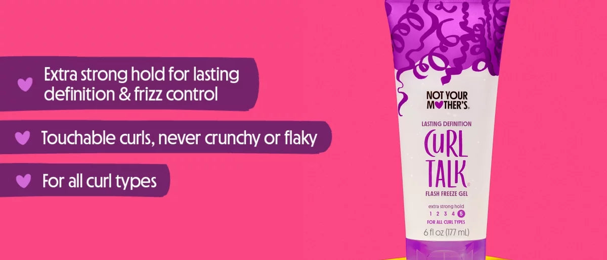 Not Your Mother's Curl Talk Flash Freeze Gel Curl Enhancer - 6oz