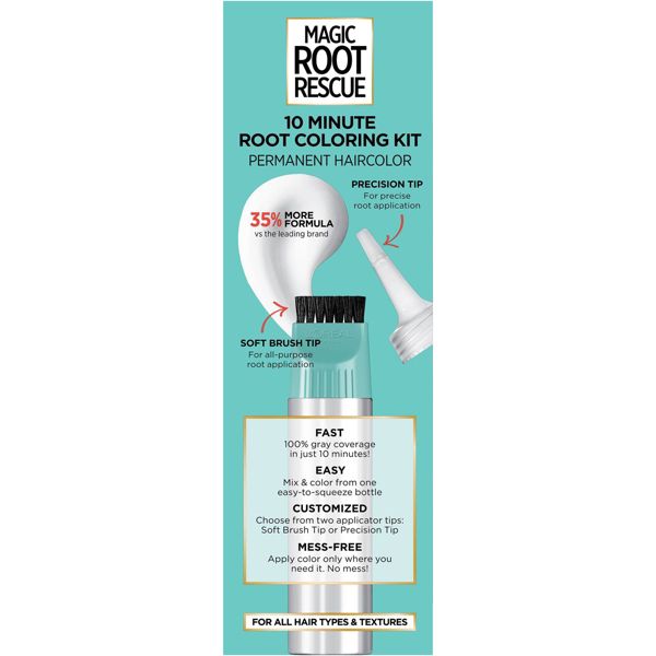L'Oreal Paris Root Rescue Permanent Hair Color - 2 Black - 1 kit