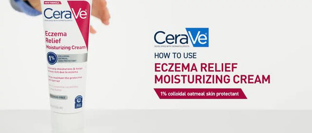 CeraVe Eczema Relief Cream with 1% Colloidal Oatmeal Skin Protectant - 8 fl oz