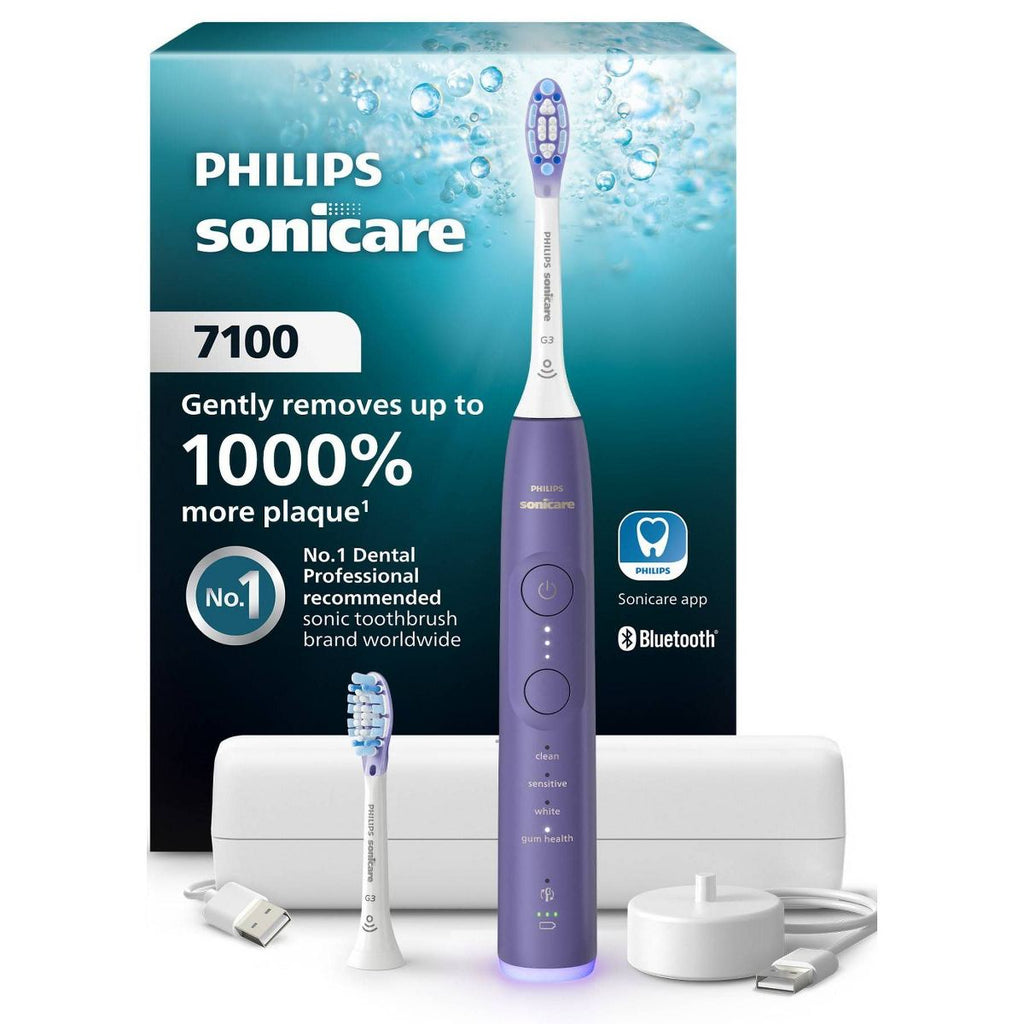 Philips Sonicare 7100 Rechargeable Electric Toothbrush - Purple