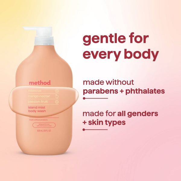 Method Body Wash - Island Mist - 28 fl oz