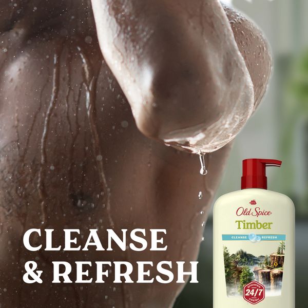 Old Spice Men's Body Wash Timber with Sandalwood - 30 fl oz