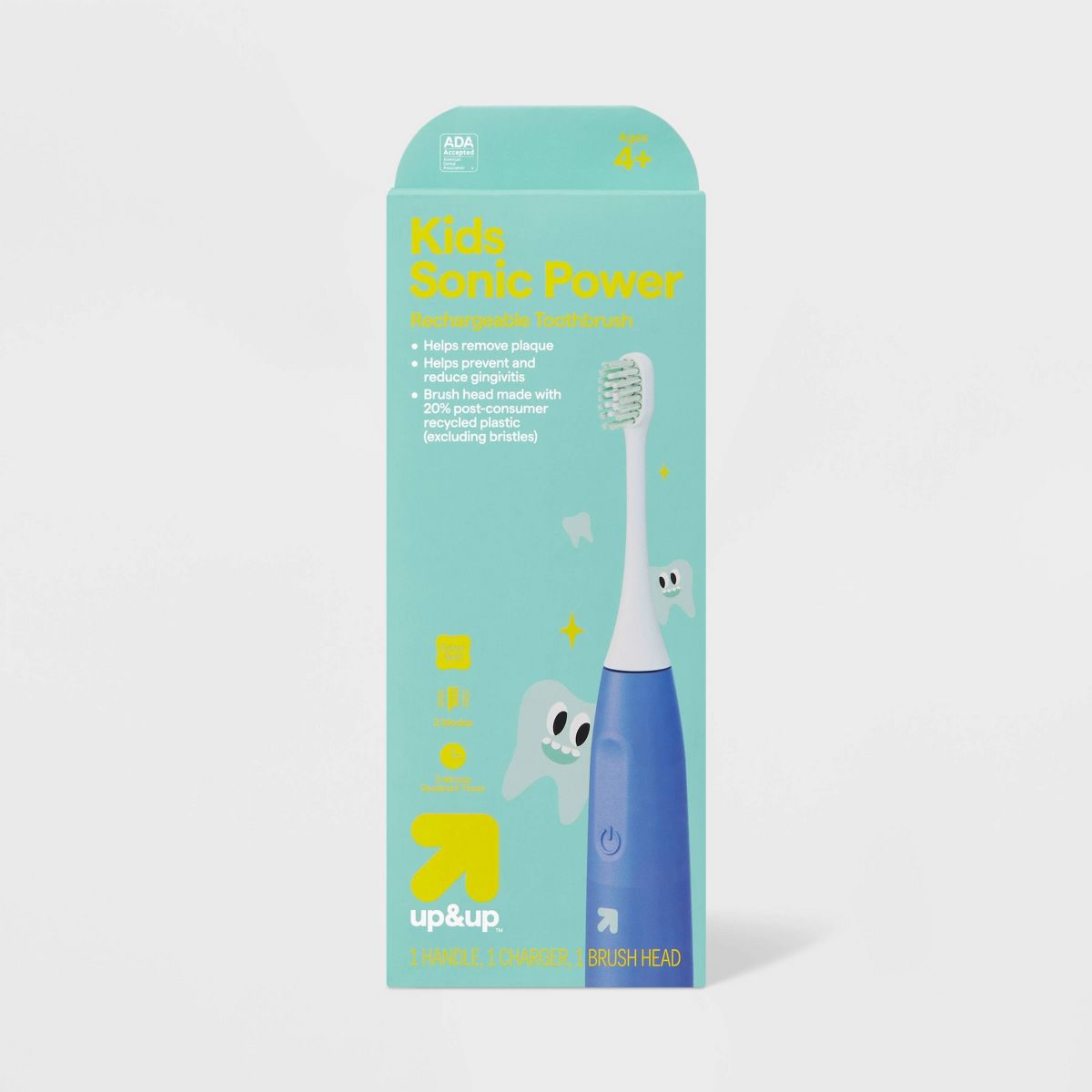 Kids Rechargeable Electric Toothbrush - Blue - up&up™