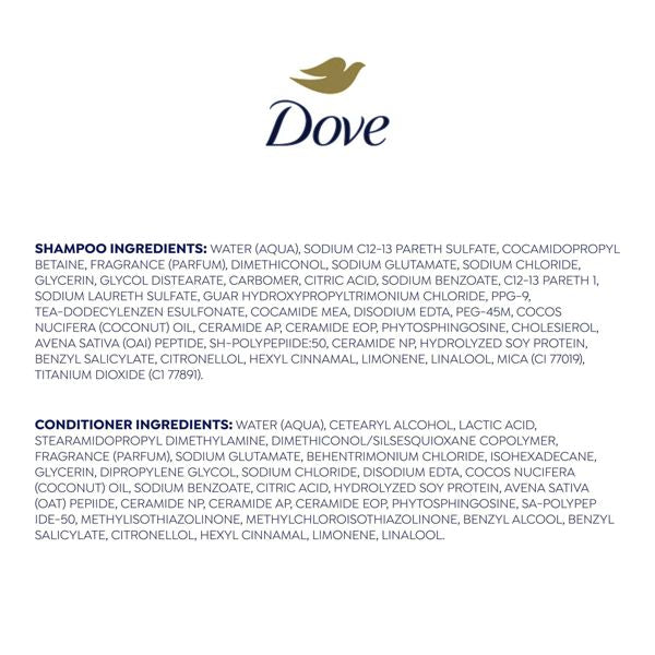 Dove Beauty Intensive Repair Shampoo & Conditioner Set for Damaged Hair - 12 fl oz/ 2ct