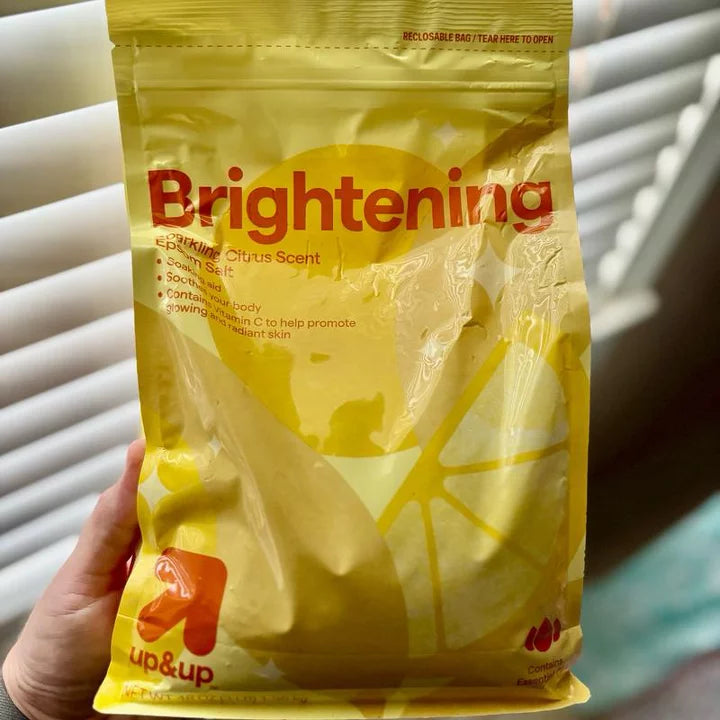 Brightening Epsom Salt with Sparkling Citrus Scent - 48oz - up&up™