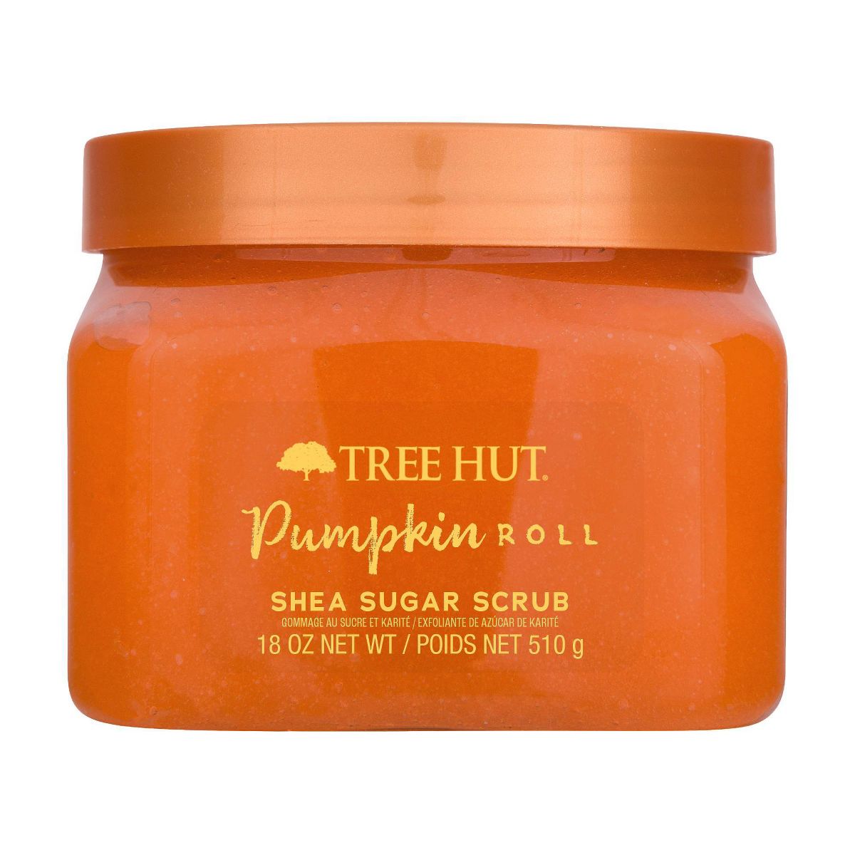 Tree Hut Pumpkin Roll Shea Sugar Body Scrub - 18oz