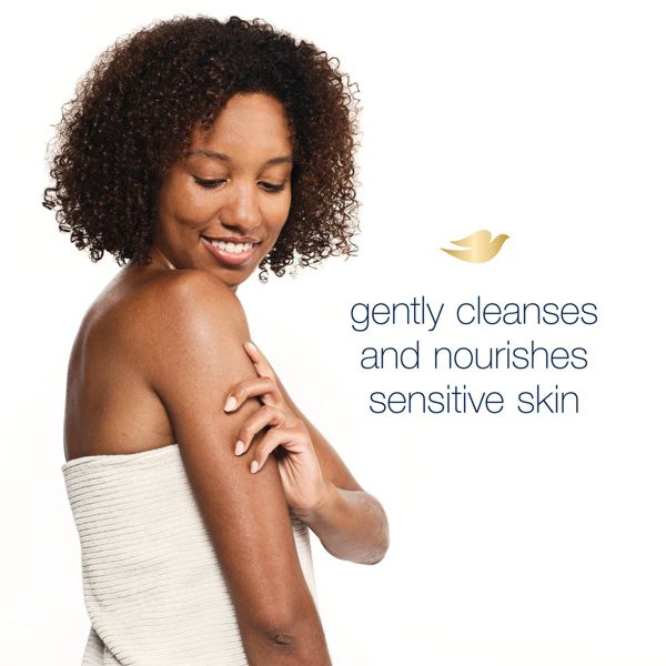 Dove Beauty Sensitive Skin Sulfate-Free Shower Foam Body Wash - 13.5 fl oz