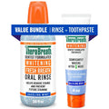 TheraBreath Whitening 4oz Toothpaste + 16 fl oz Dazzling Mint Mouthwash