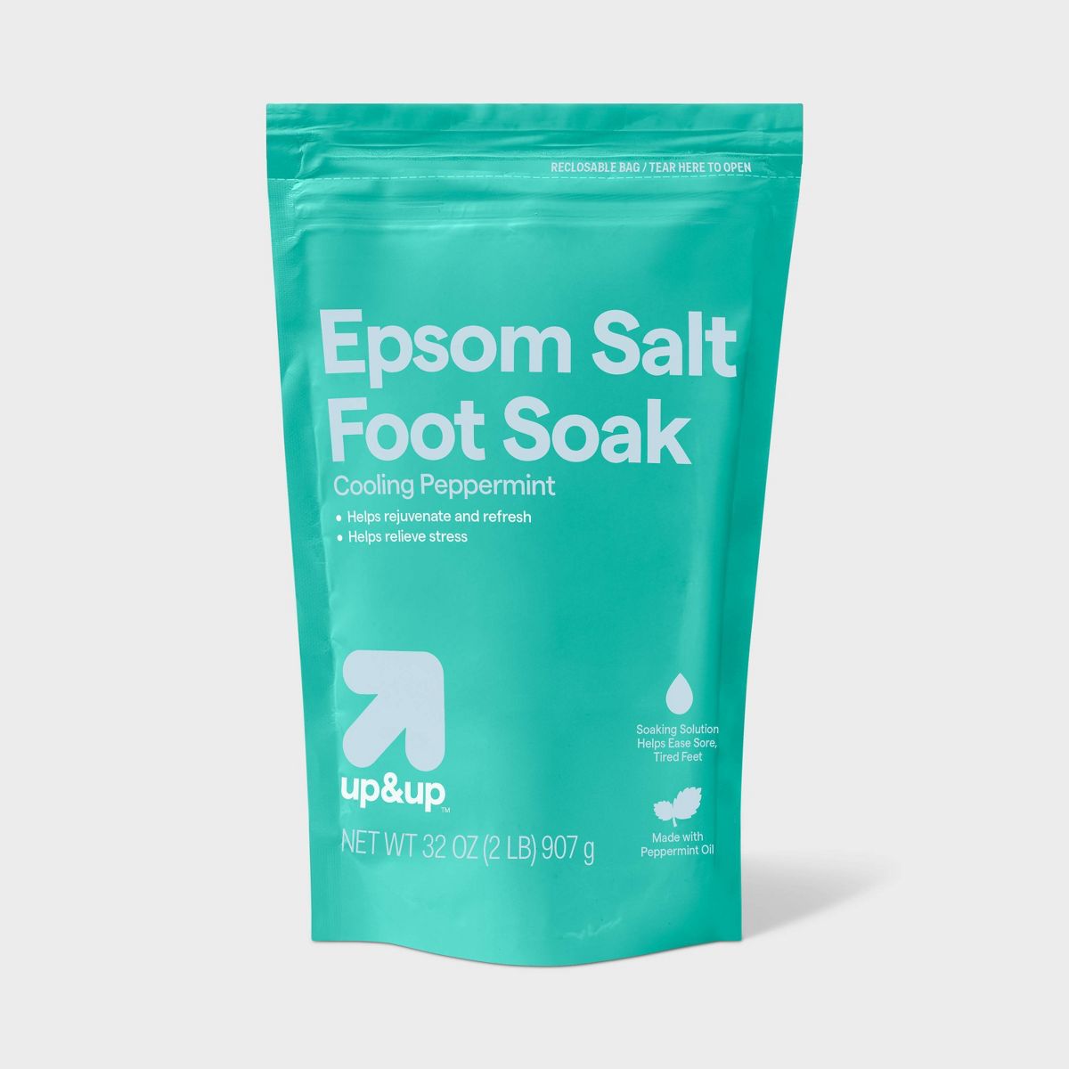 Epsom Salt - Peppermint Scent - 2lb - up&up™