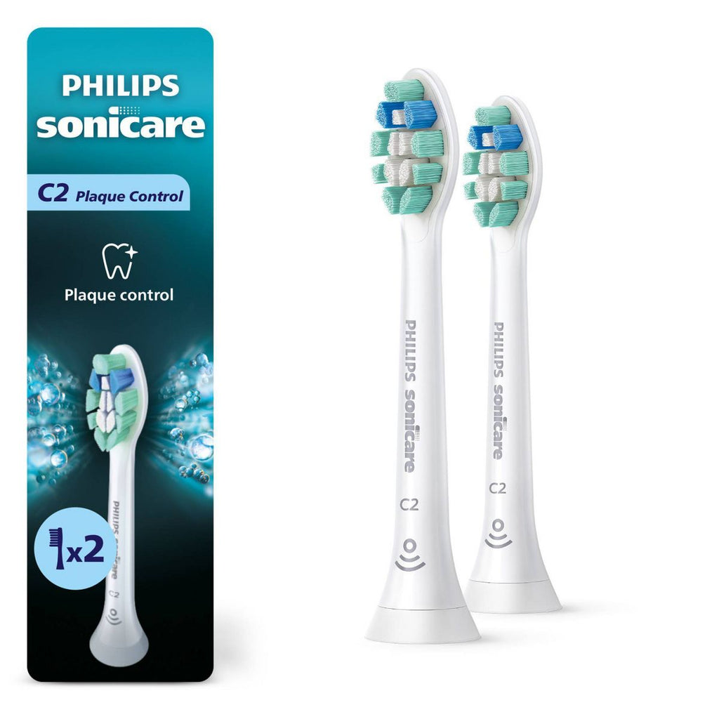 Philips Sonicare C2 Optimal Plaque Replacement Brush Head - White - 2pk
