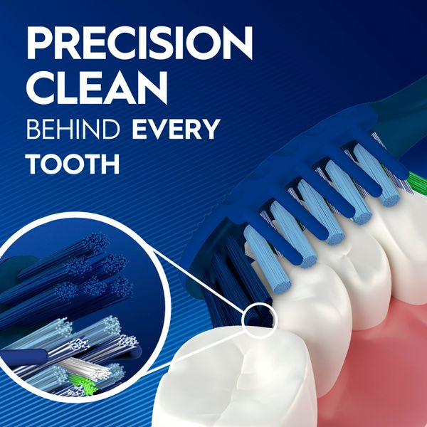 Oral-B CrossAction All In One Toothbrushes, Deep Plaque Removal, Soft - 2ct