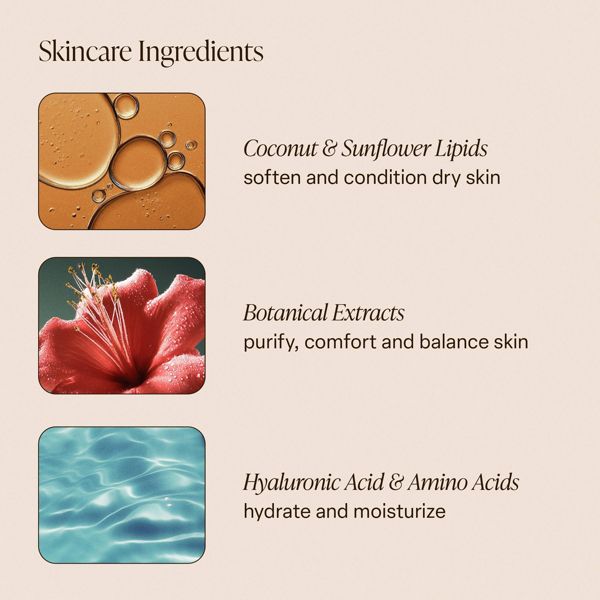 Saltair Skin Moisturizing Serum Body Wash with Niacinamide - Coral Coast - 17 fl oz
