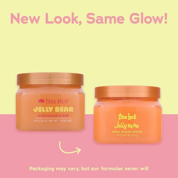 Tree Hut Jelly Bear Shea Sugar Body Scrub - 18oz