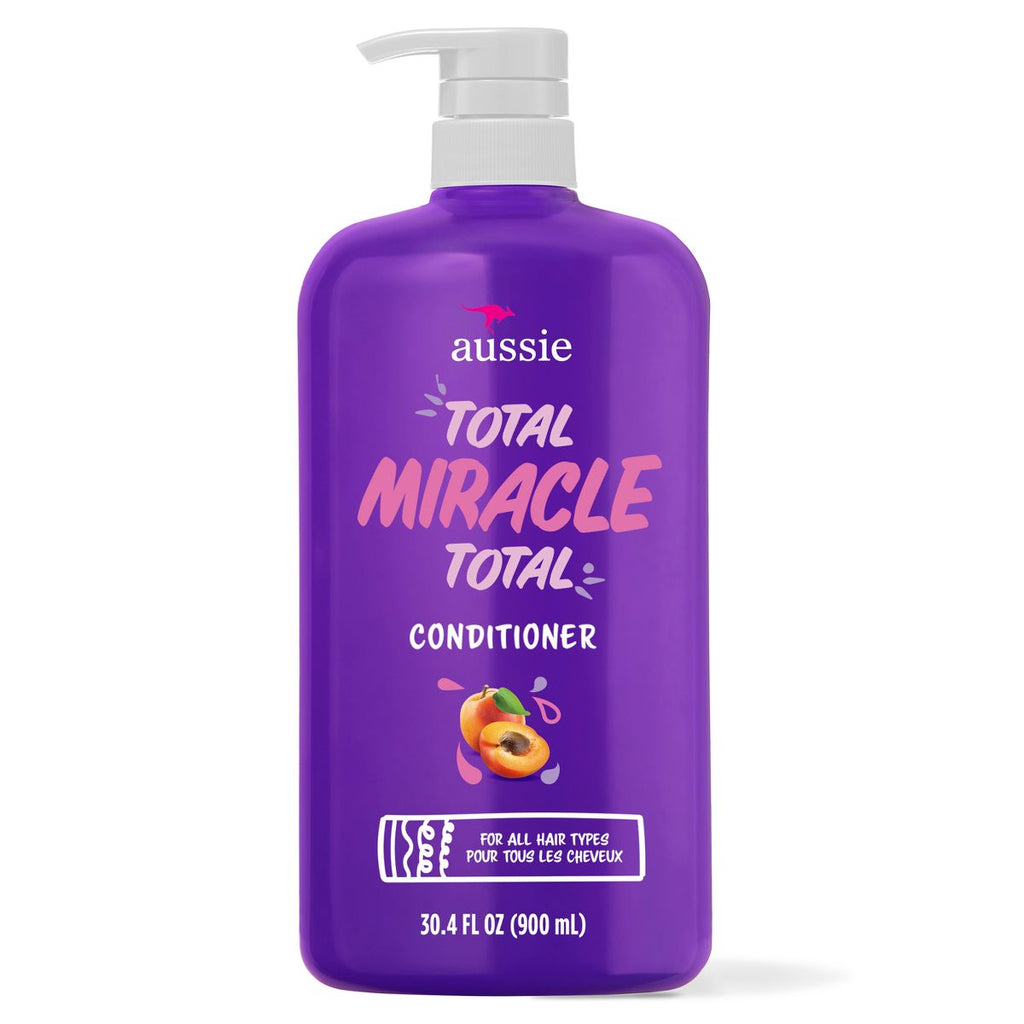 Aussie Paraben-Free Total Miracle Conditioner with Apricot For Damage Hair - 30.4 fl oz