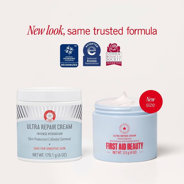 FIRST AID BEAUTY Ultra Repair Cream with Colloidal Oatmeal - 12.0oz - Beauty Studio